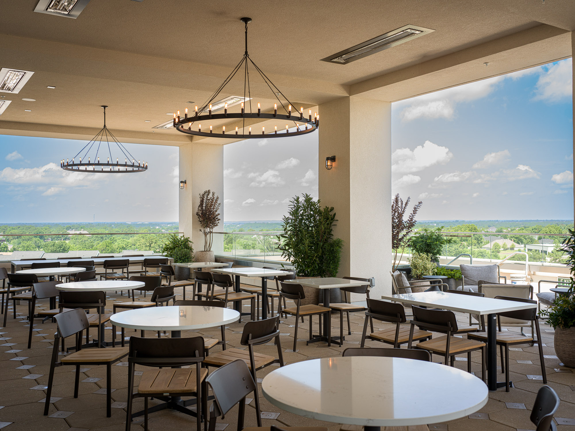 Oak Steakhouse Rooftop Terrace