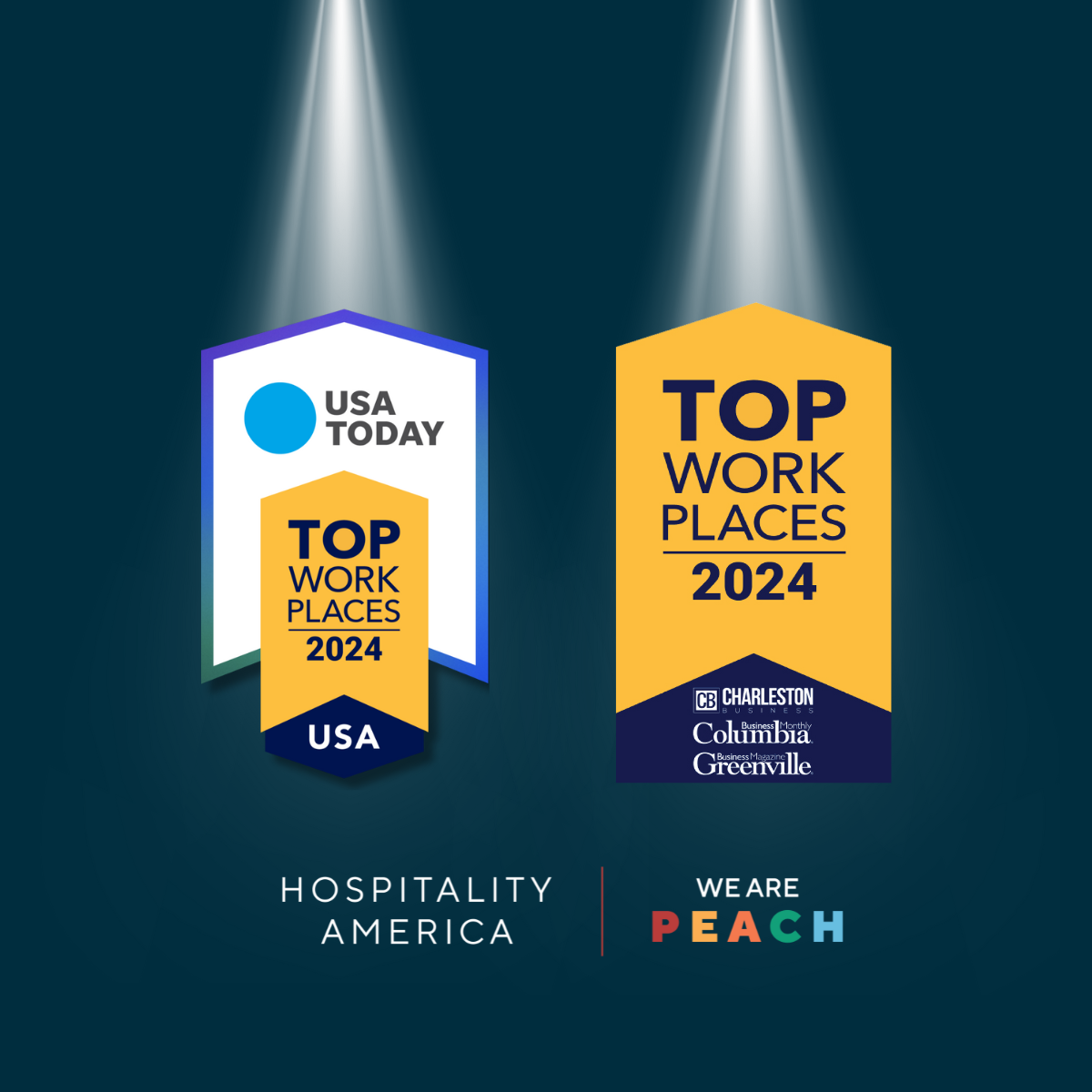 2024 Top Work Places Award Graphic